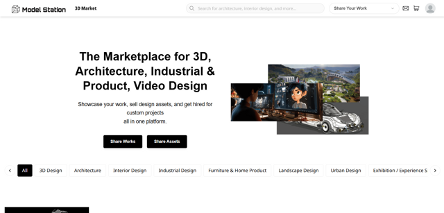 Model Station (Service Marketplace)